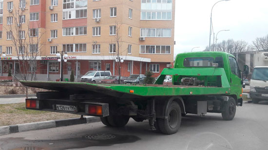 evakuatori v Новорижском Шоссе